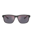 Grey rubber-Dark grey mirror red