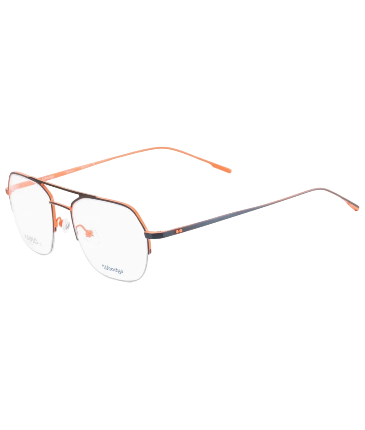 Bleu Fonce / Orange