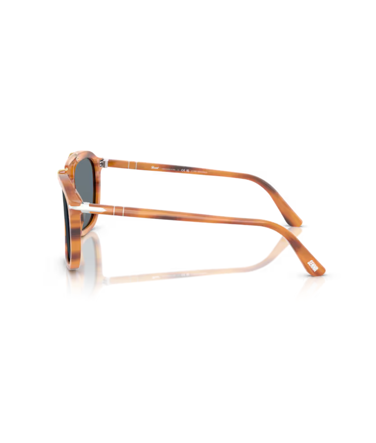 Striped brown-blue