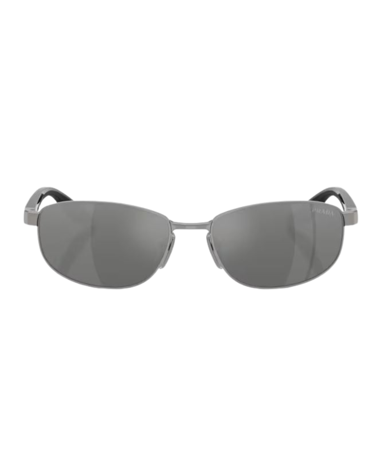 Metal grey-Grey mirror silver gradient