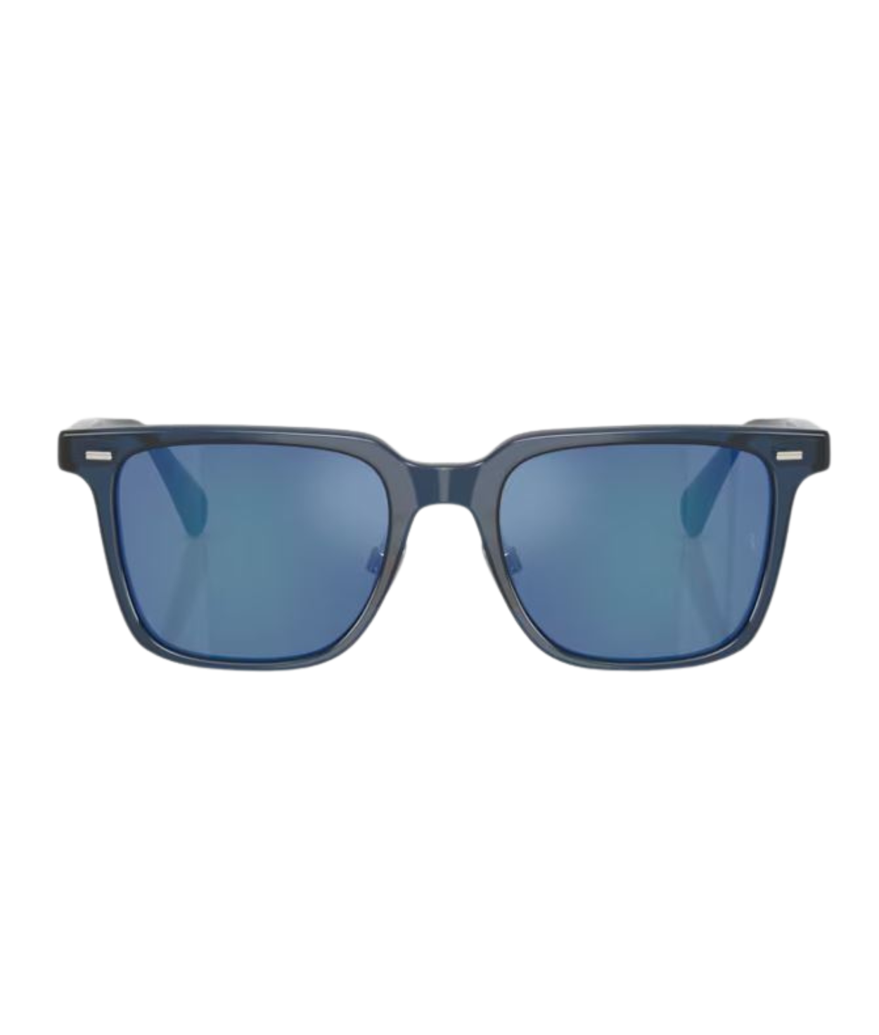 Ash blue-Marine flash mirror