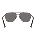 Matte black-Dark grey polarized