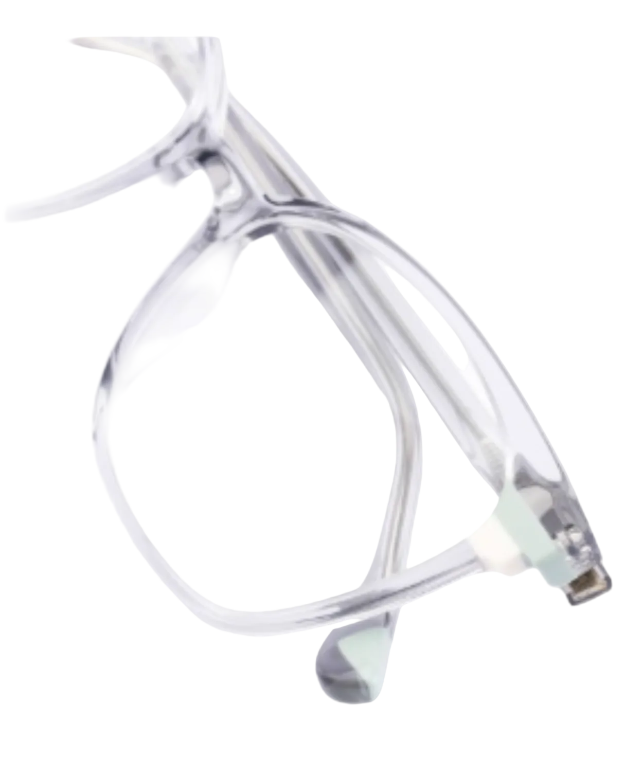 Transparent/ Blue/ White