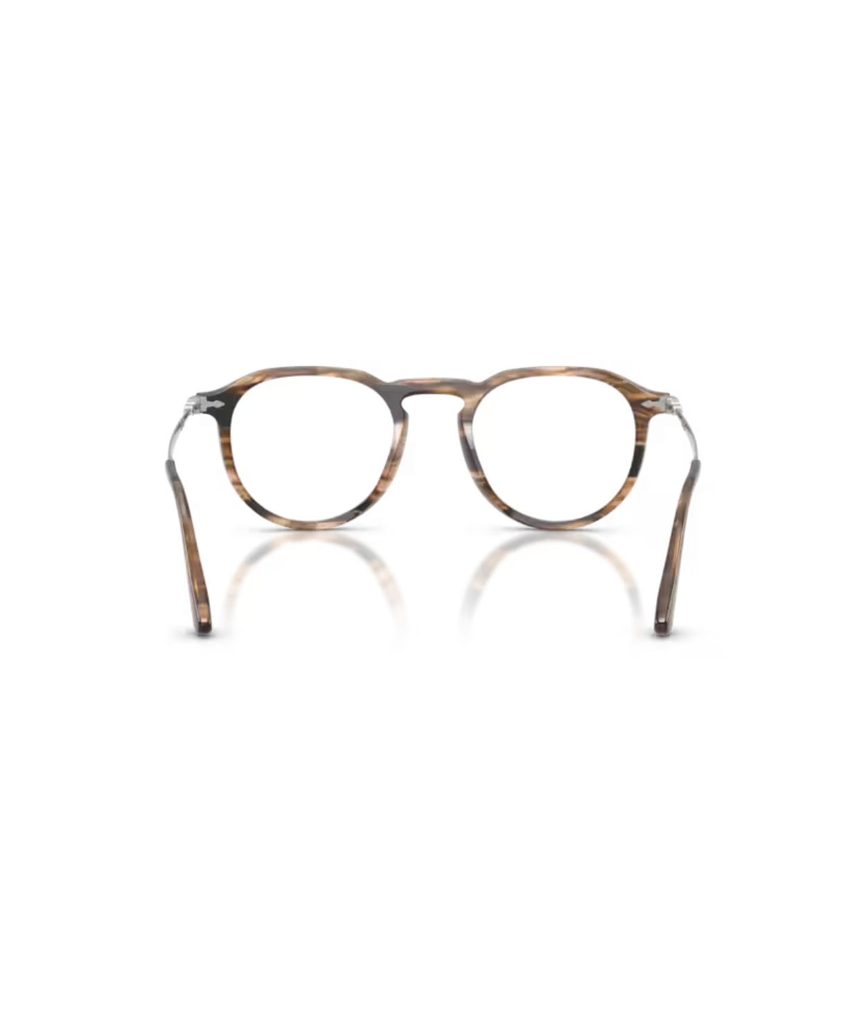 Striped black & grish brown