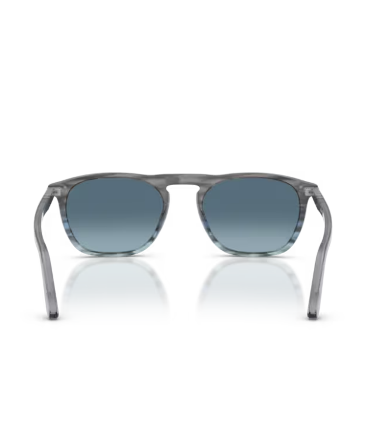 Striped grey gradient blue-Azure gradient blue