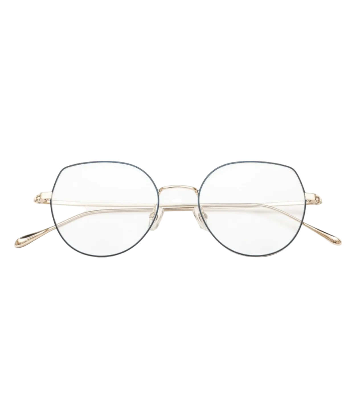Bleu Fonce/Rose Gold