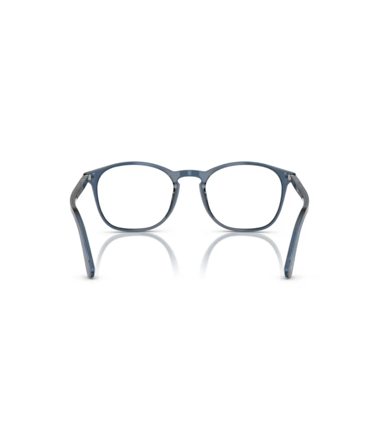 Transparent denim blue