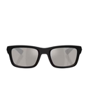 Matte Black-Light Grey Mirror Silver