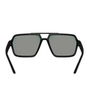 Black rubber-Dark grey mirror blue/red