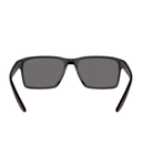Black rubber-Dark grey polarized