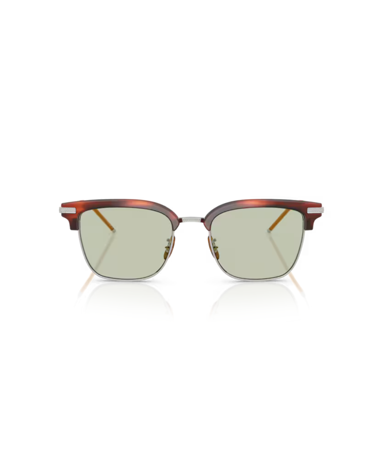 Tuscany tortoise/brushed silver