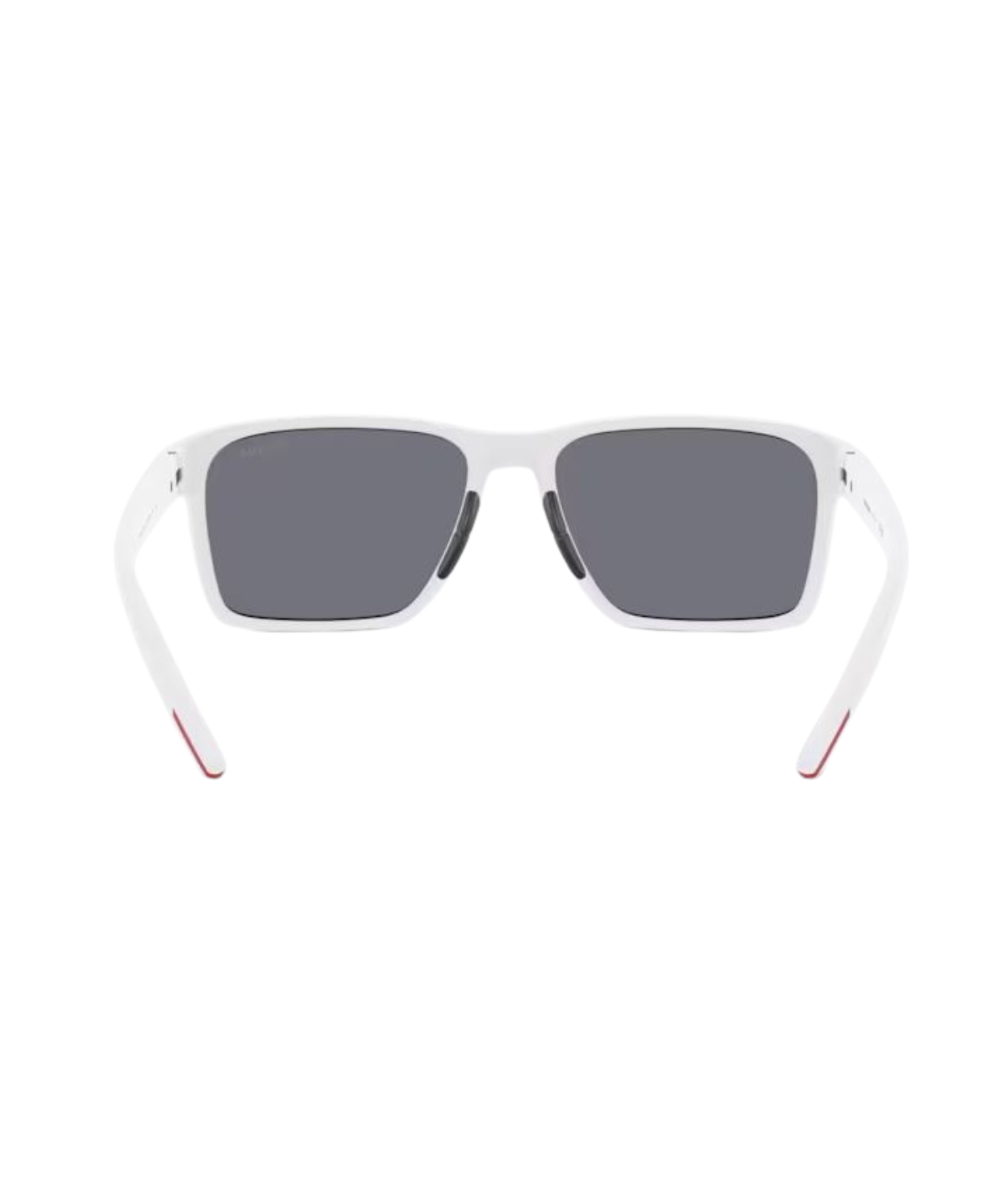 White rubber-Light blue mirror silver