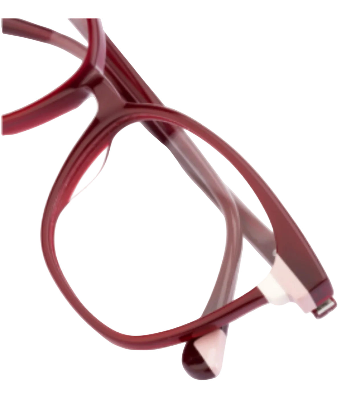 Bordeaux/ Pink/ White