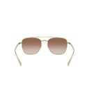 Soft gold-Tuscan brown gradient mirror