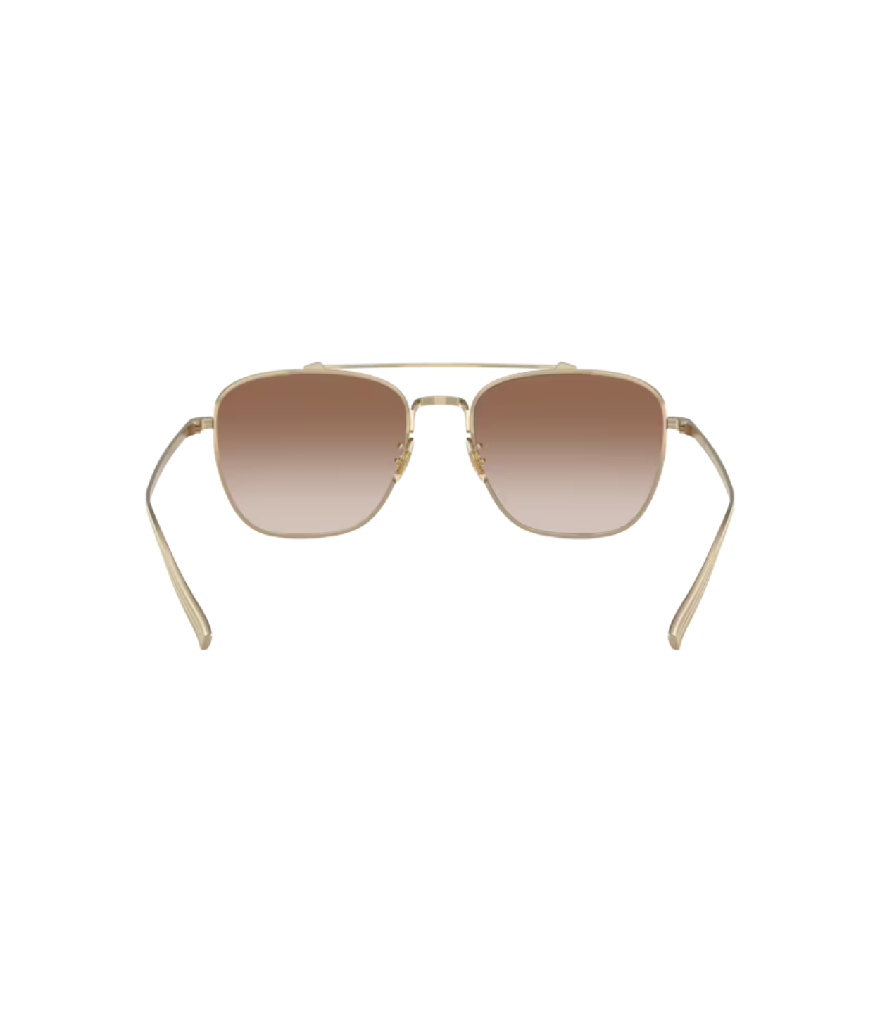 Soft gold-Tuscan brown gradient mirror