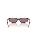 Opaline bordeaux-Dark grey