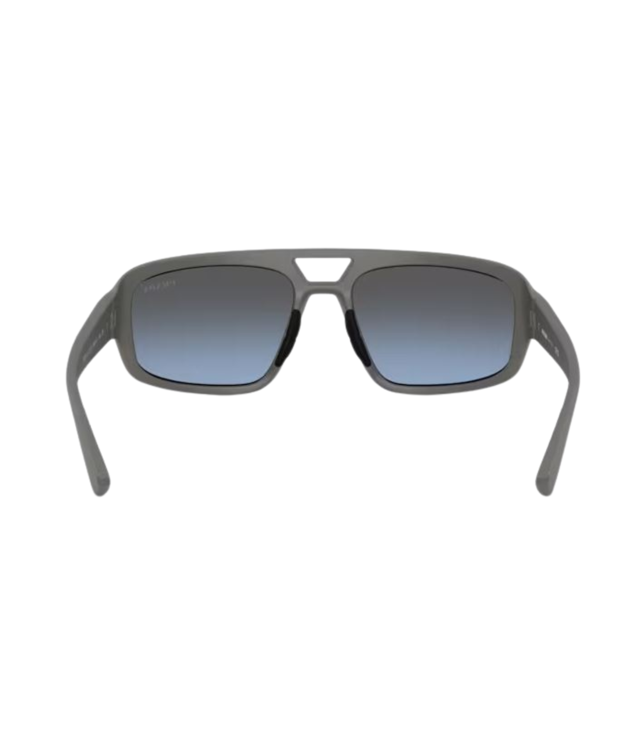 Metal grey-Light blue mirror silver gradient