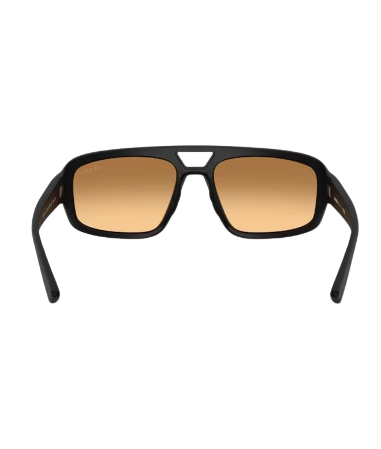 Matte black-Orange mirror silver gradient