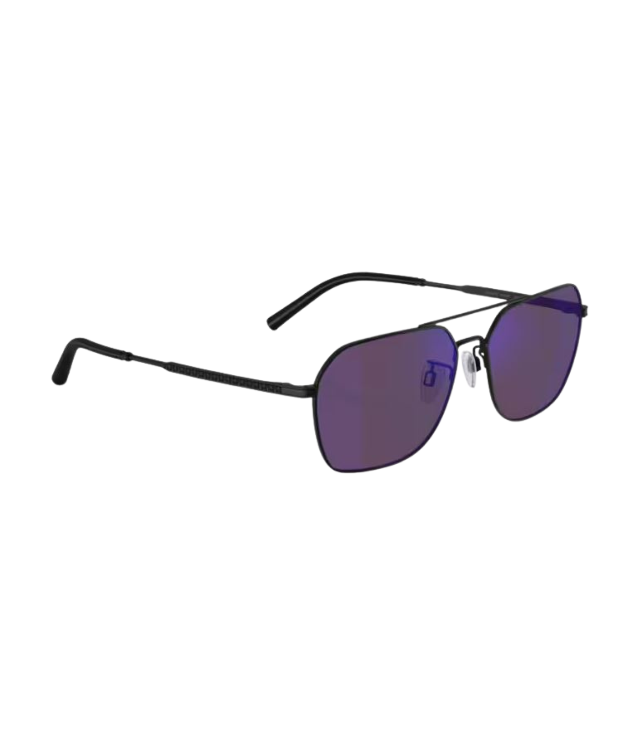 Matte black-Royal purple mirror