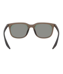 Frosted brown-Dark grey mirror blue/red
