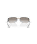 Silver-Gray Mirror Silver Gradient
