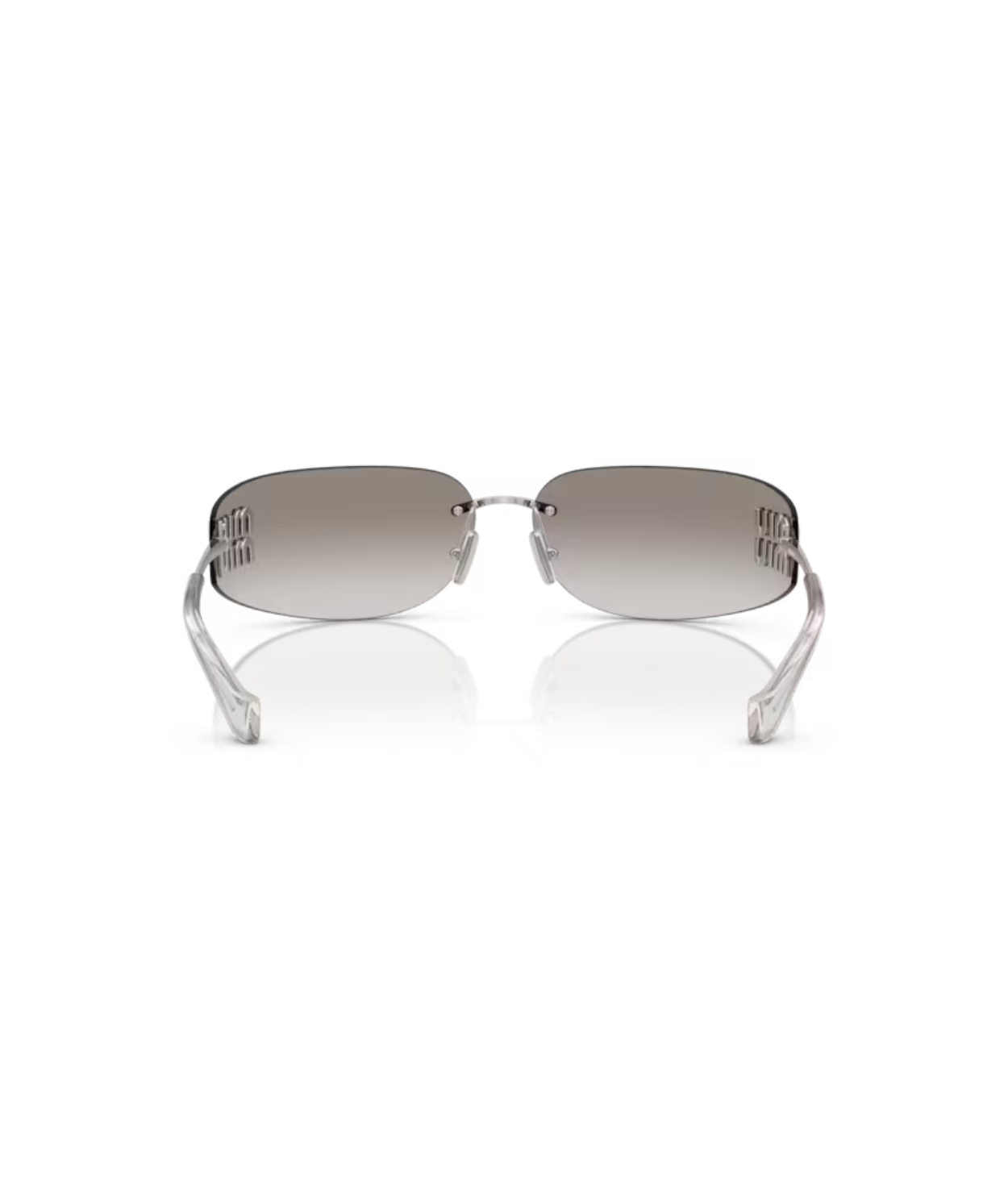 Silver-Gray Mirror Silver Gradient