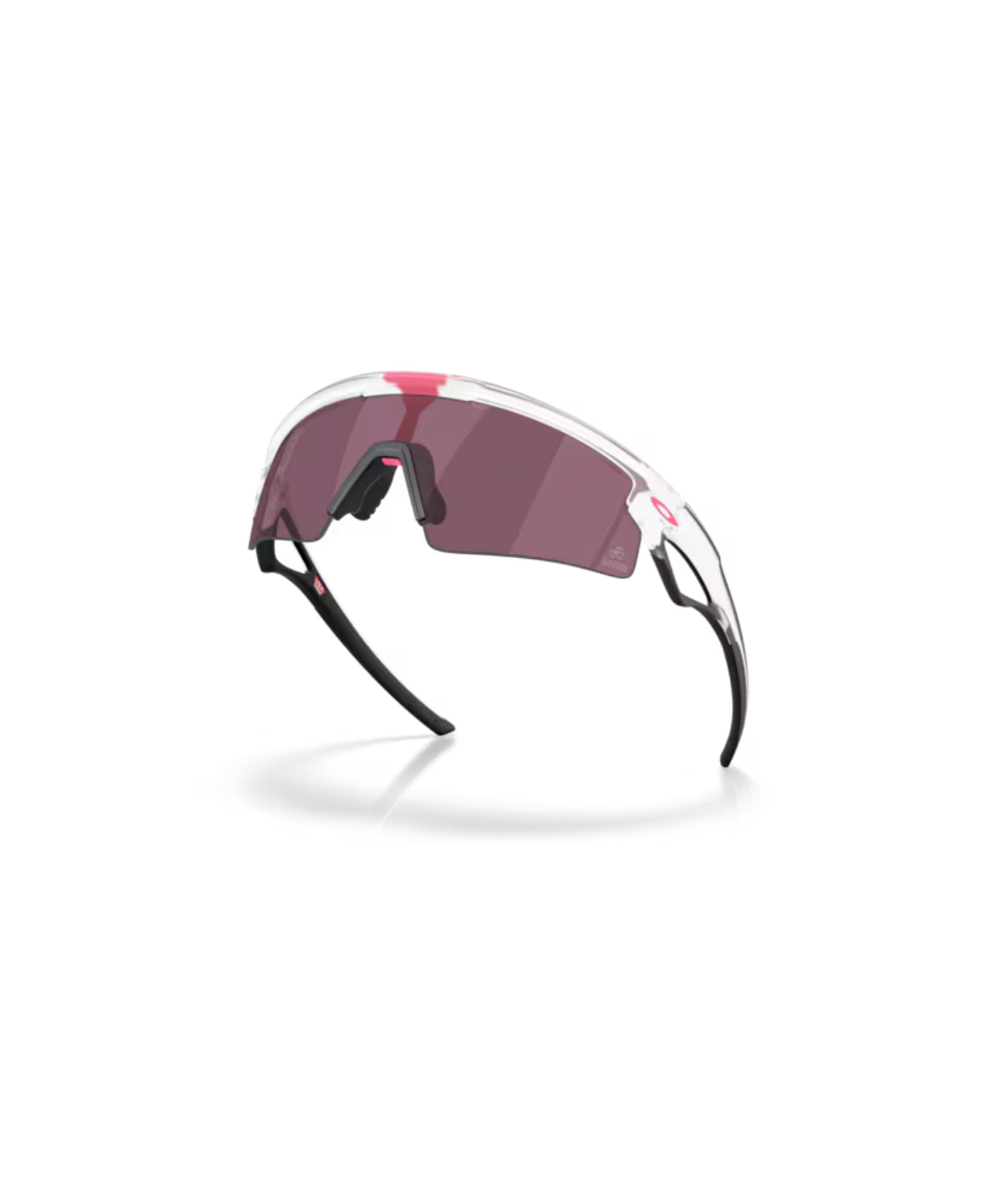 Matte clear-Prizm road black
