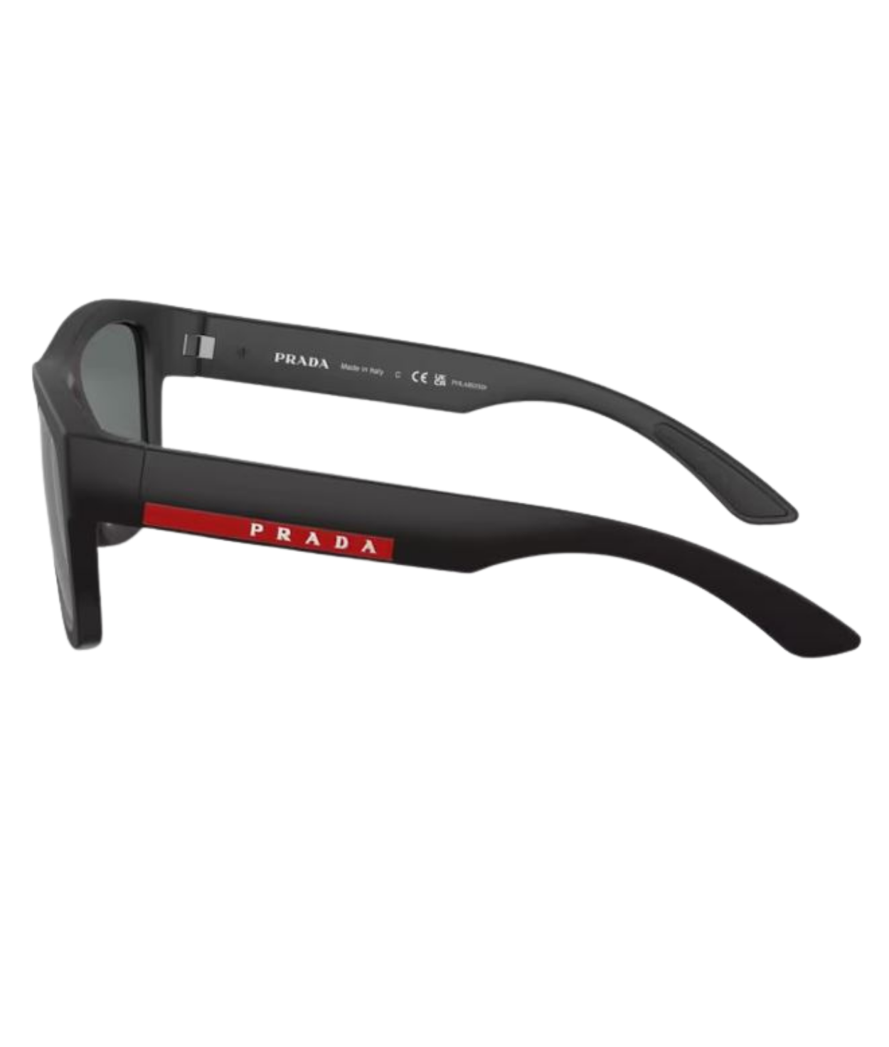 Black rubber-Dark grey polarized