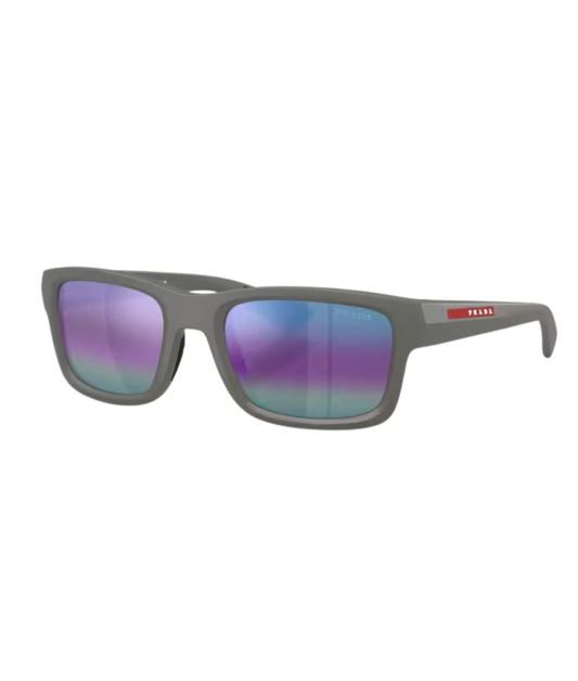 Silver metal-Violet gradient silver