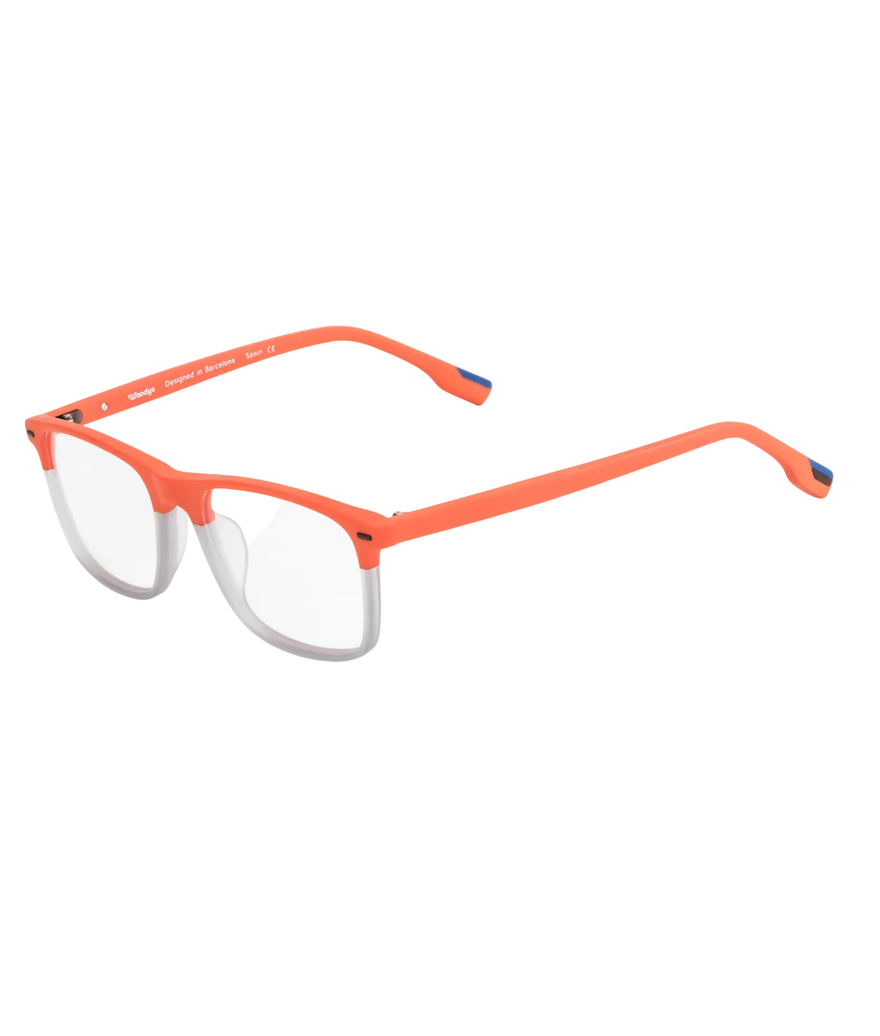 Grey Transparent Orange