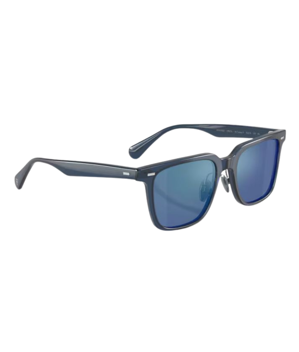 Ash blue-Marine flash mirror