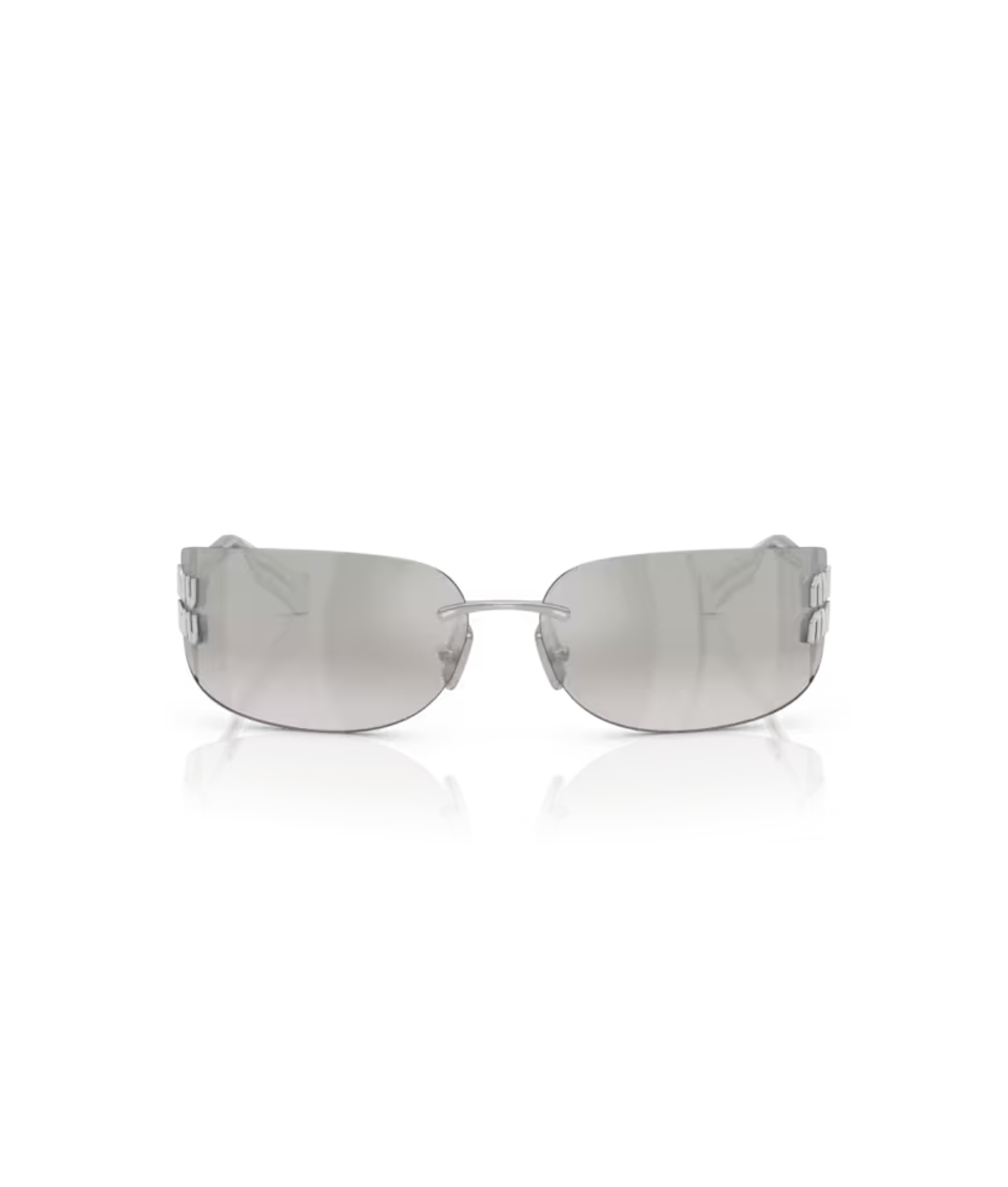 Silver-Gray Mirror Silver Gradient