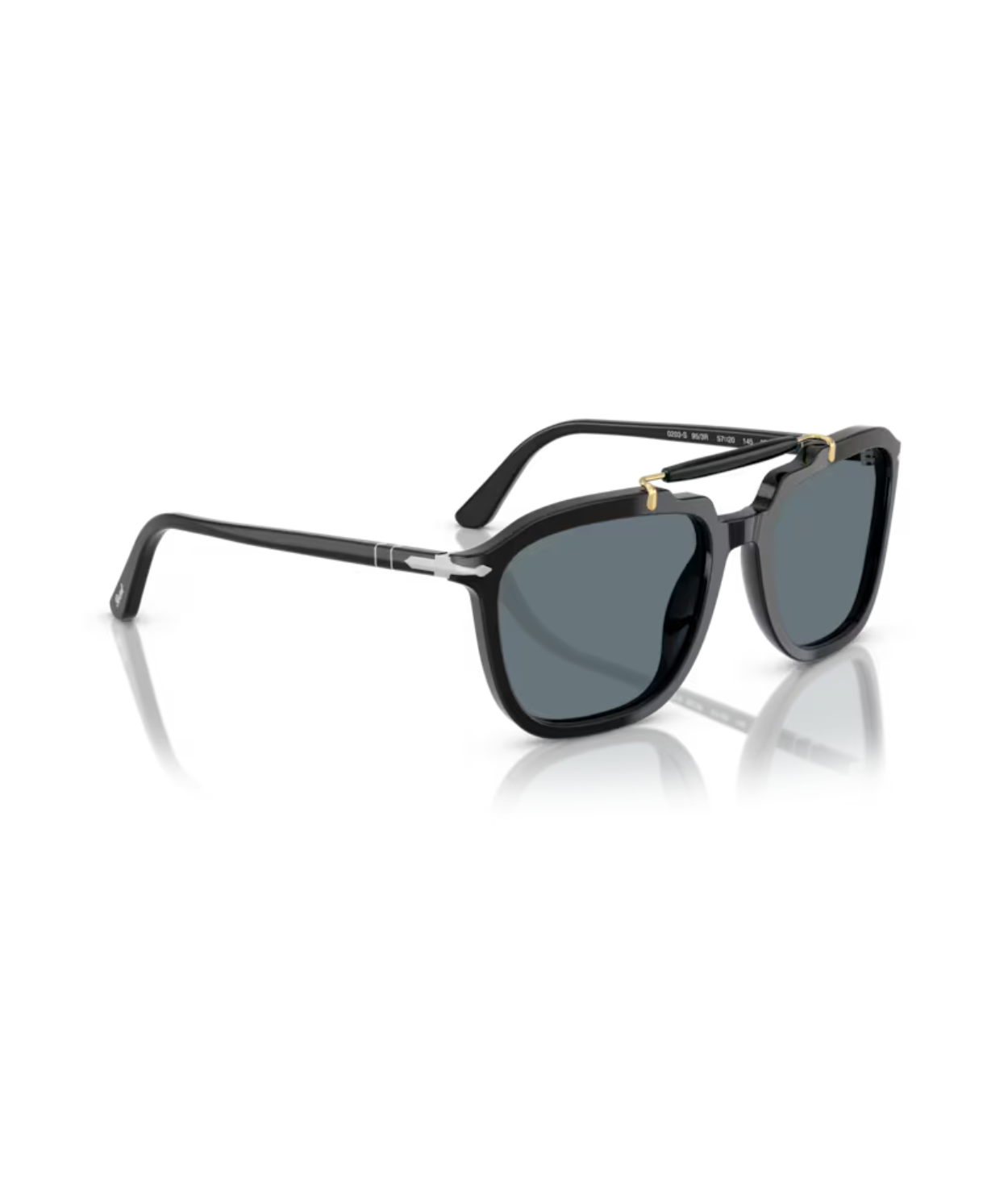 Black-Dark blue polarized