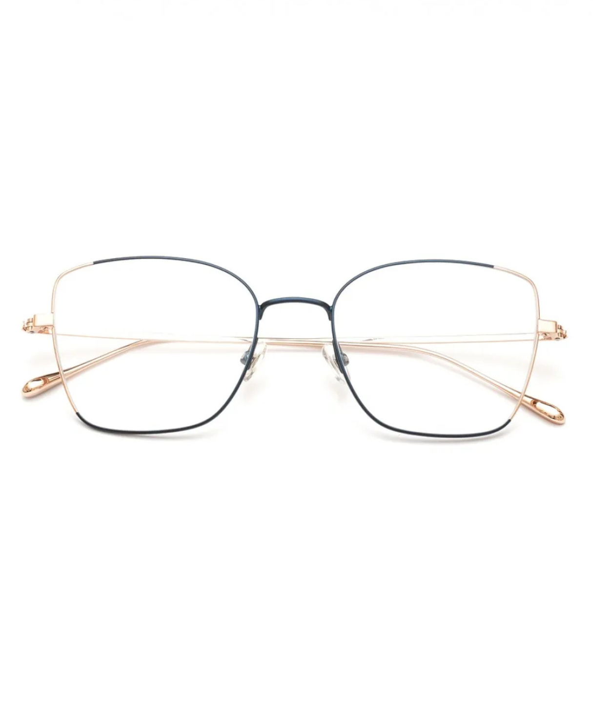 Blue/Rose Gold