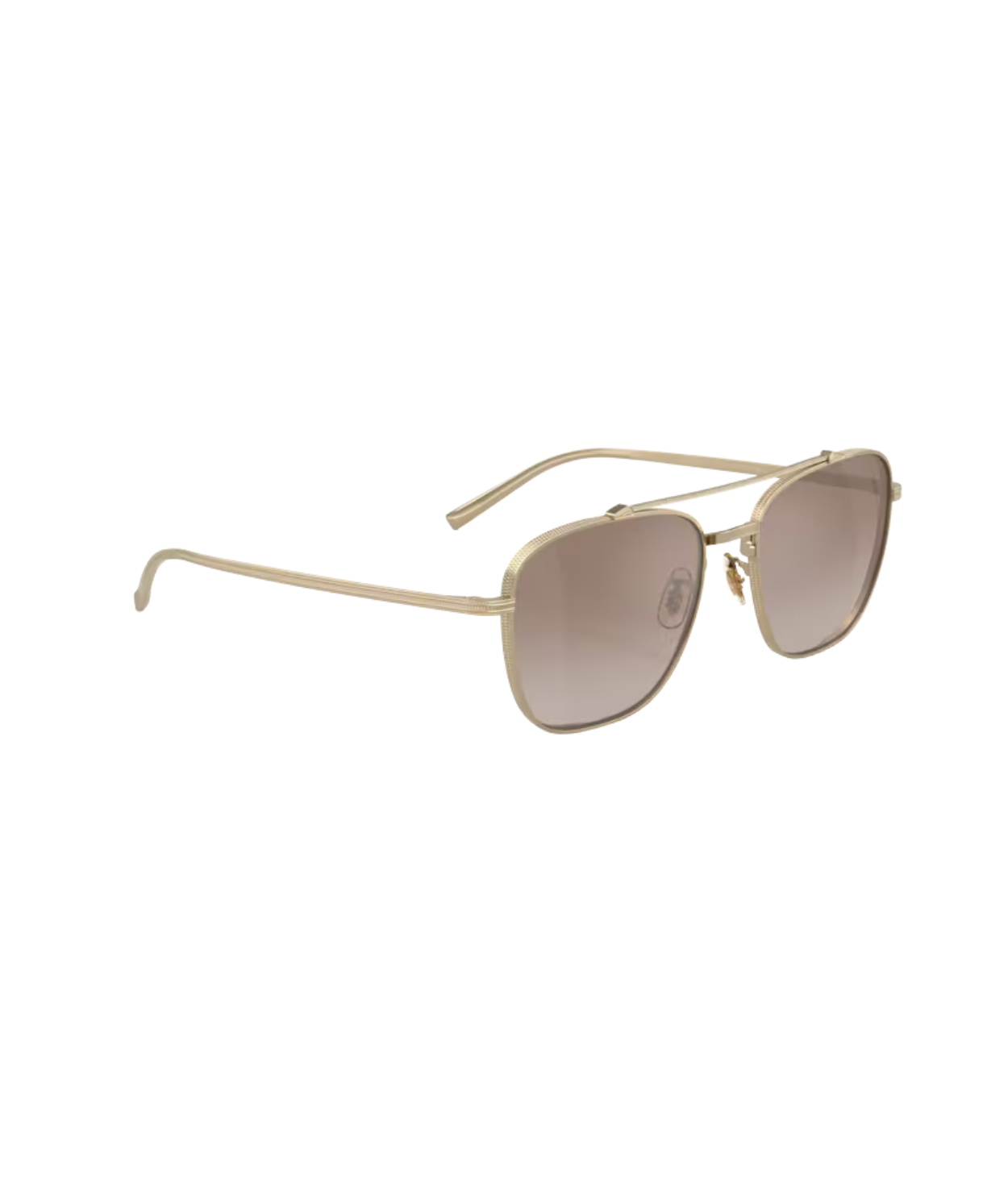 Soft gold-Tuscan brown gradient mirror
