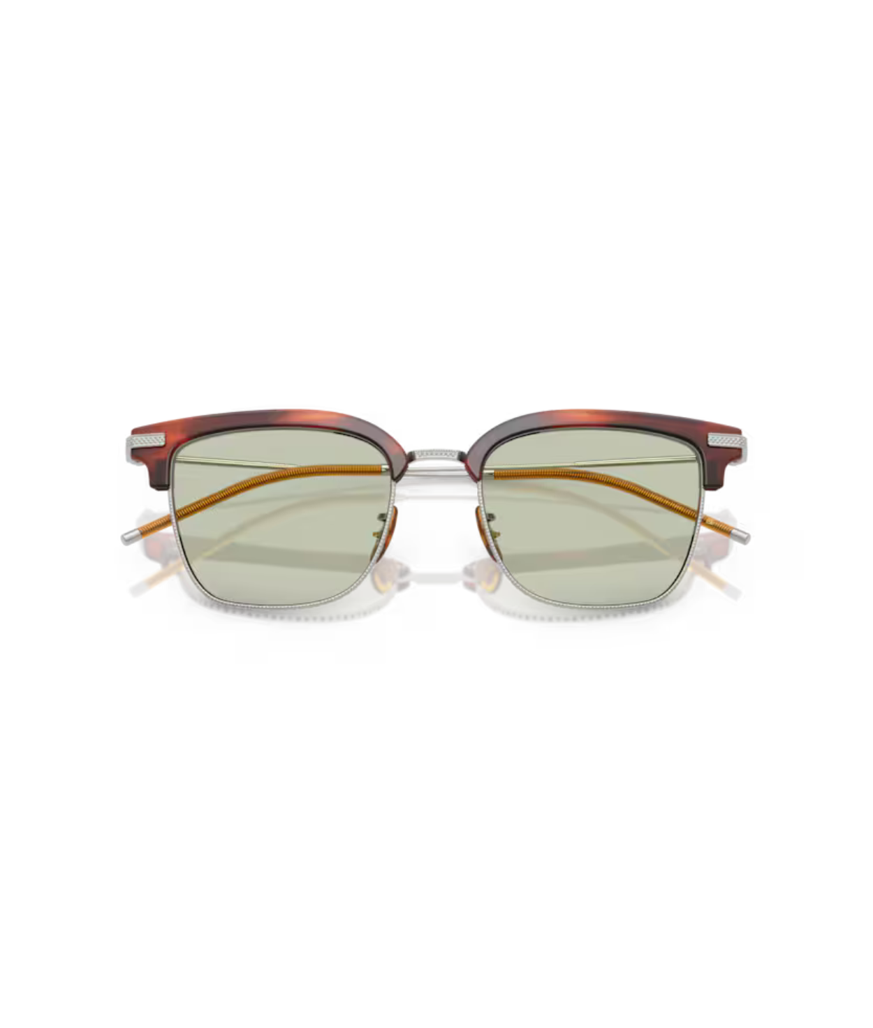 Tuscany tortoise/brushed silver