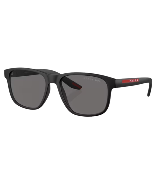 Black rubber-Polarized dark grey