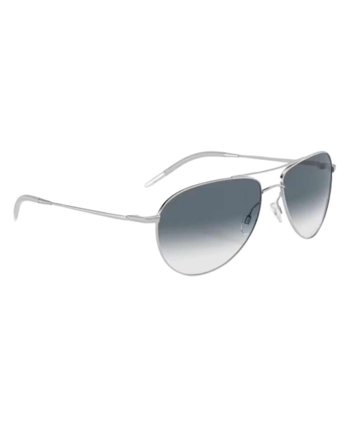 Silver-Clear gradient blue