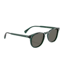 Translucent dark teal-Carbon grey