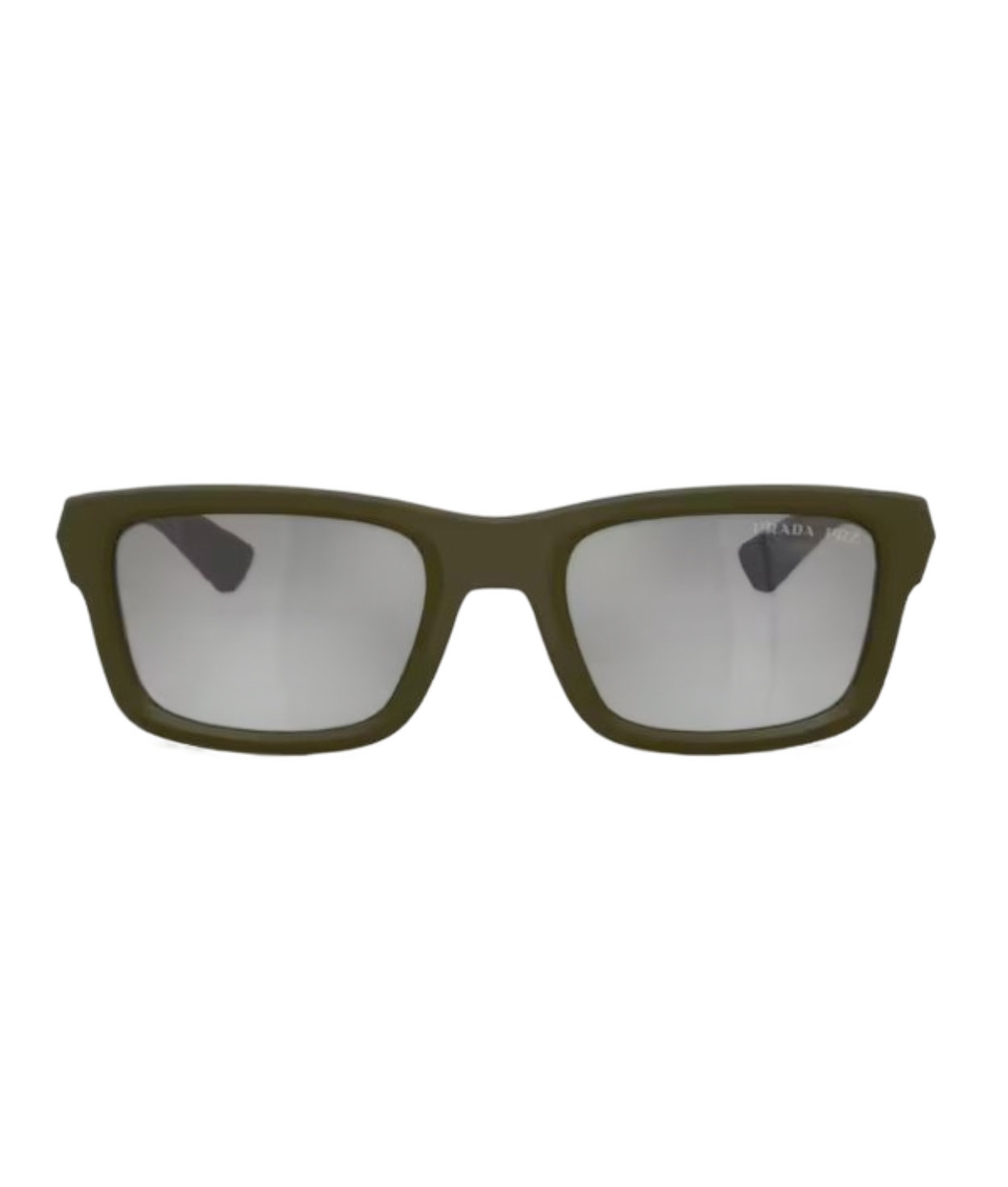 Matte Green-Grey Gradient Mirror