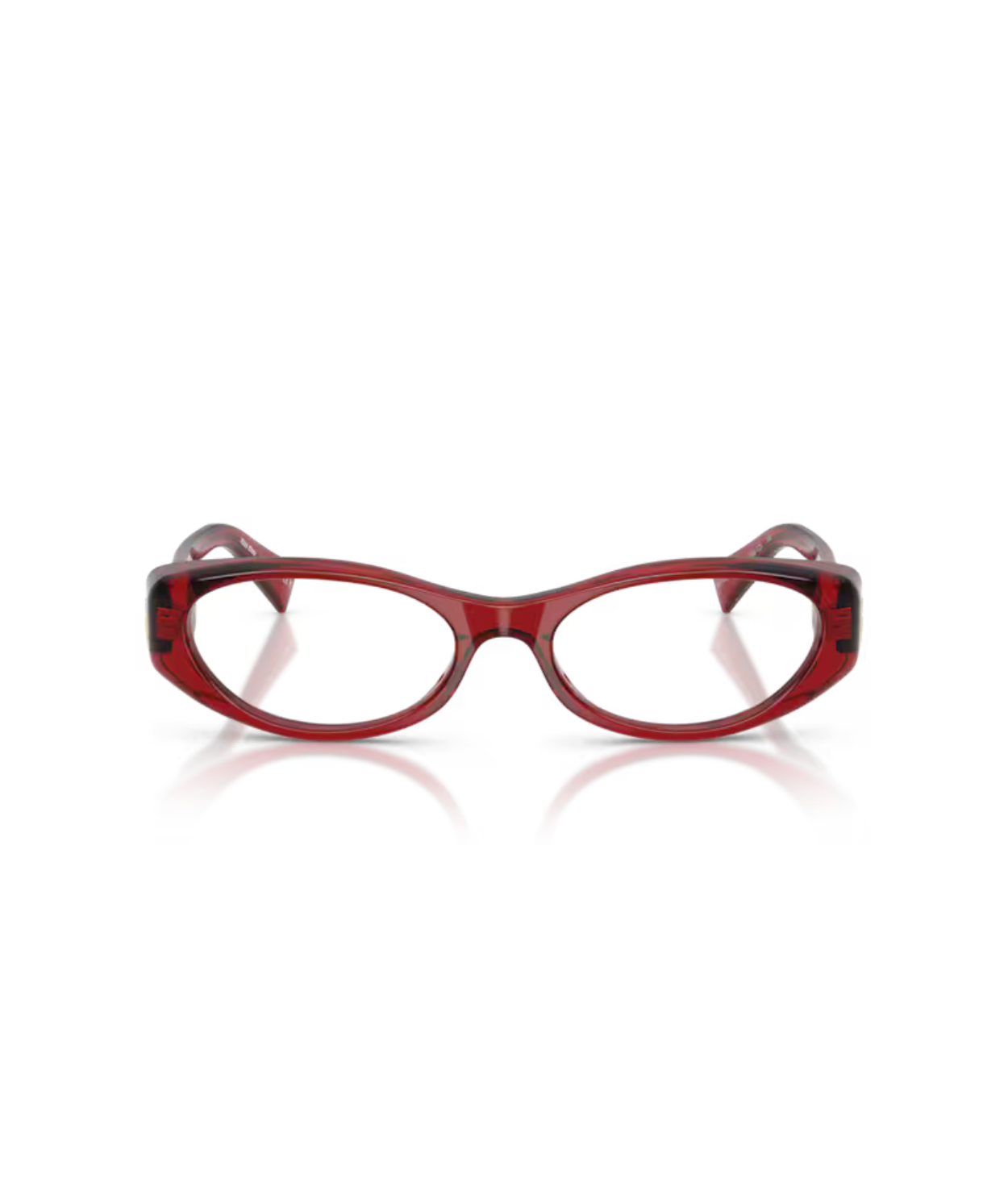 Transparent red