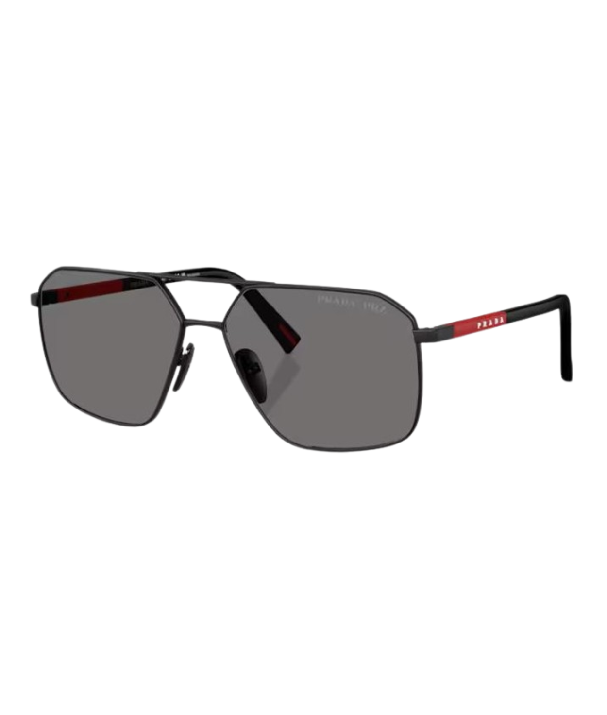 Matte black-Dark grey polarized