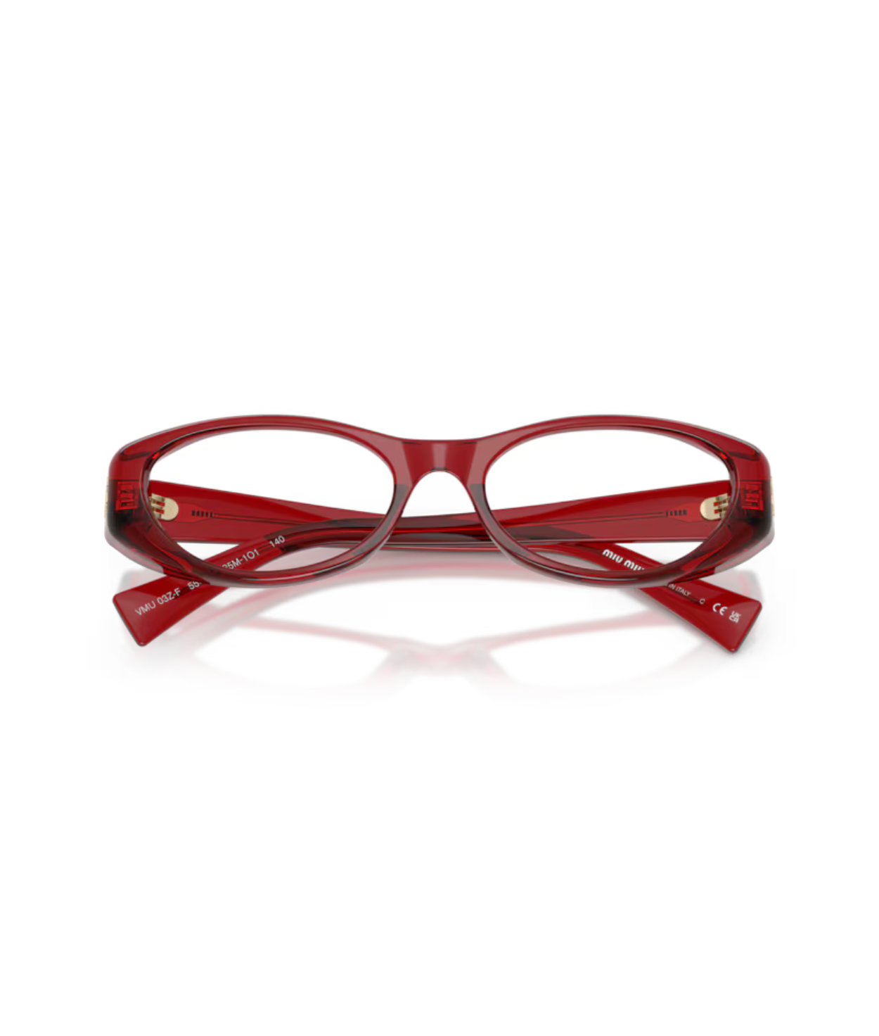 Transparent red