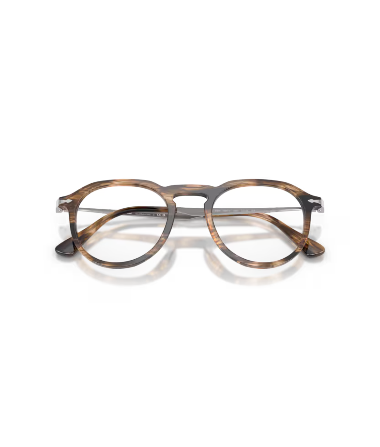 Striped black & grish brown