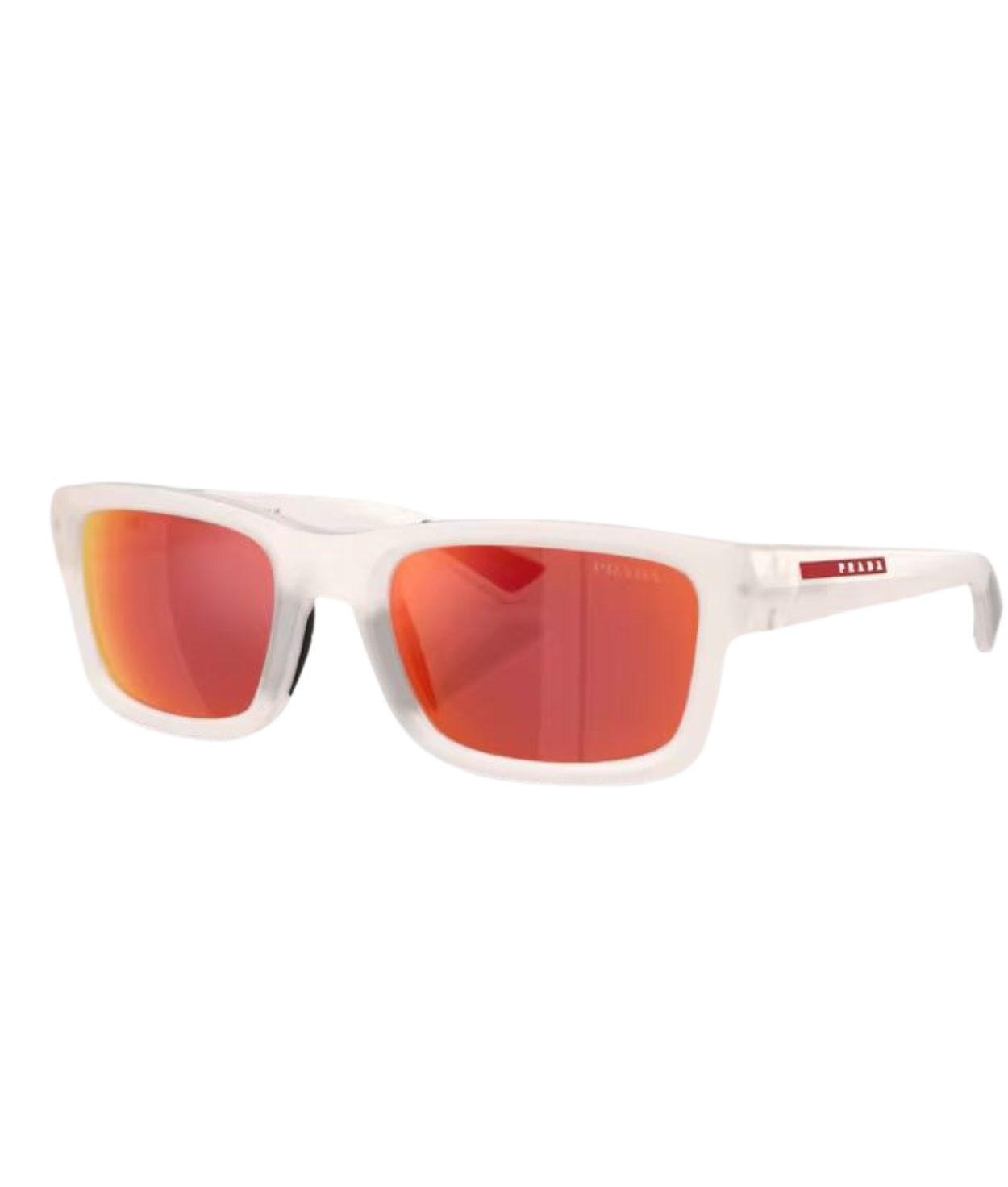 Frosted crystal-Brown mirror orange