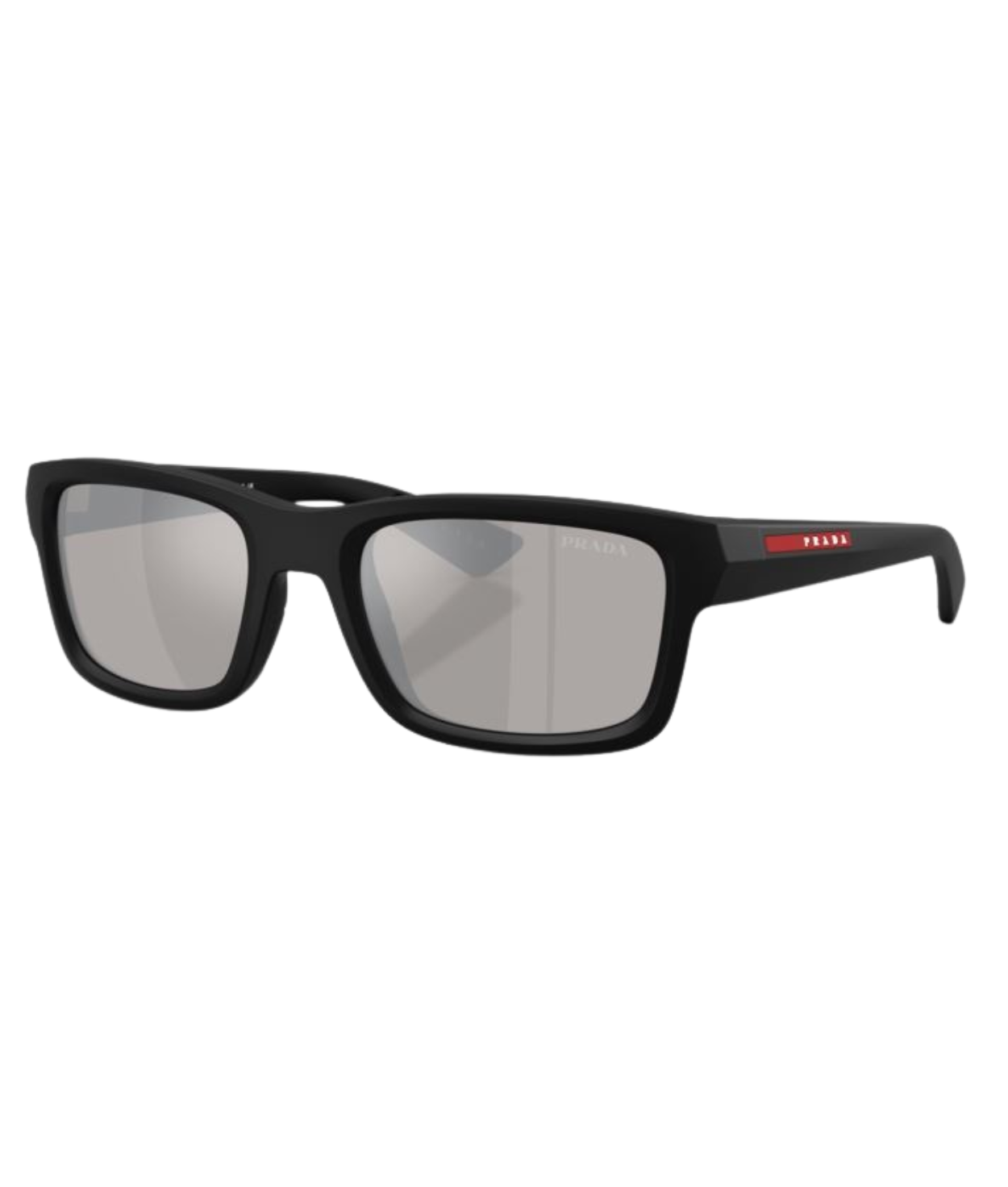 Matte Black-Light Grey Mirror Silver