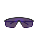 Semi-matte black-Royal purple mirror