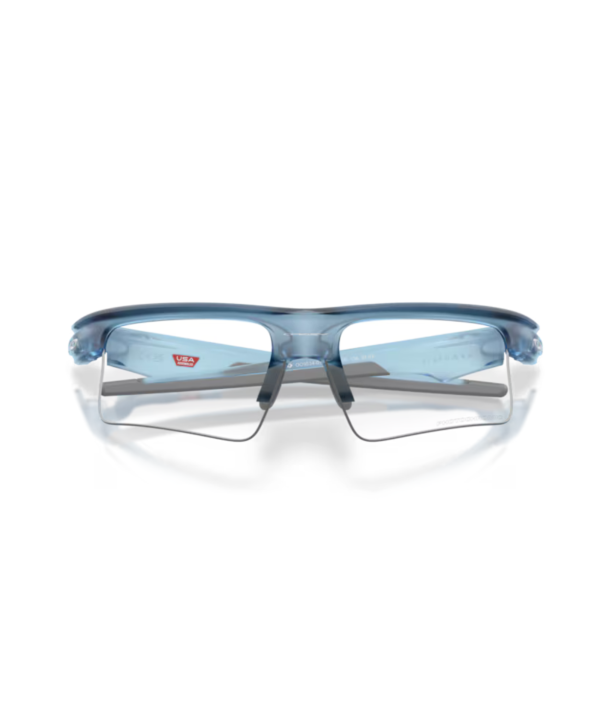 Matte trans stonewash-Clear to black iridium photochromic