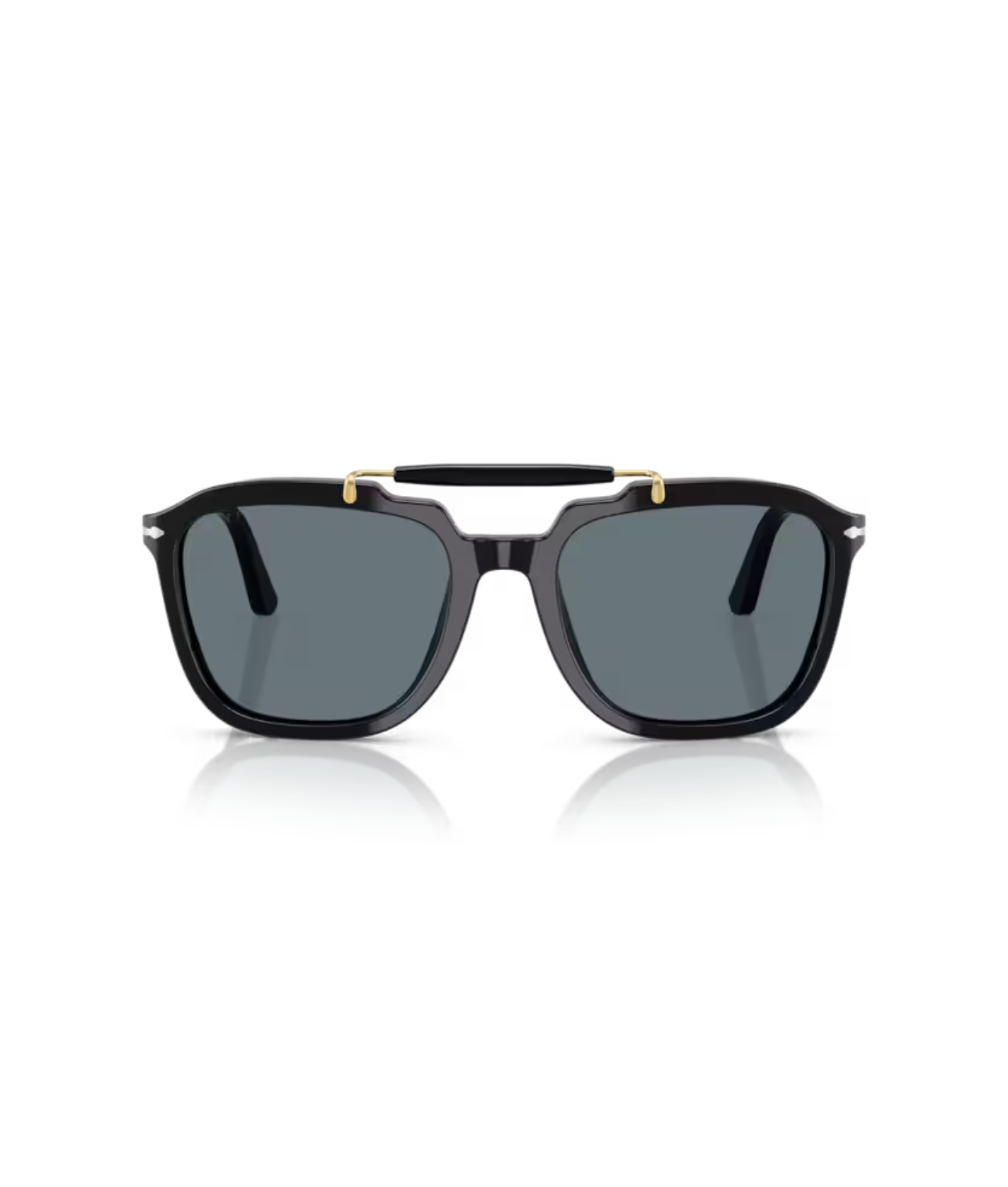 Black-Dark blue polarized