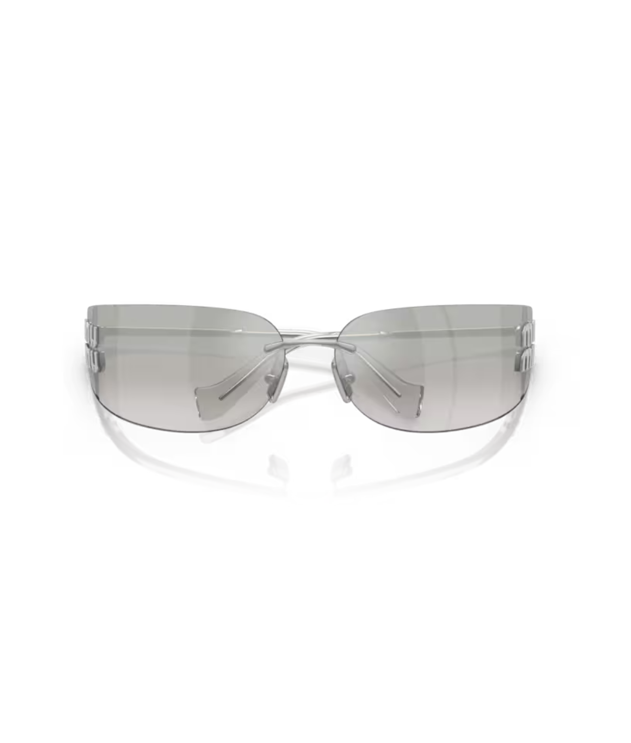 Silver-Gray Mirror Silver Gradient